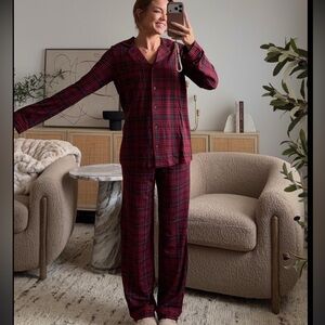 Womens plaid Tommy John pajama set